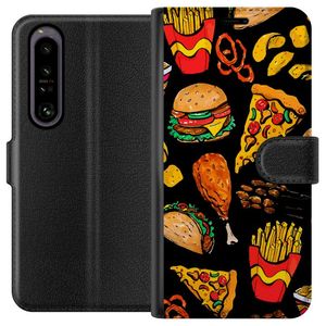 Sony Xperia 1 IV Sort Tegnebogsetui Skärpmat