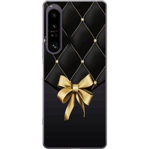 Sony Xperia 1 IV Transparent Mobilskal Elegant Rosett