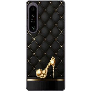 Sony Xperia 1 IV Transparent Mobilskal Lyxig Sko