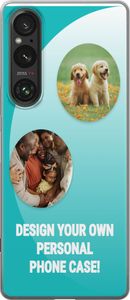 Design ditt eget Sony Xperia 1 V Gjennomsiktig deksel