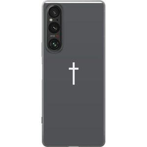 Sony Xperia 1 V Transparent Mobilskal Kors