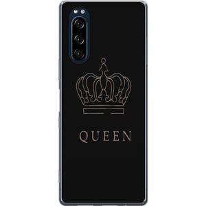 Sony Xperia 5 Transparent Mobilskal Monark