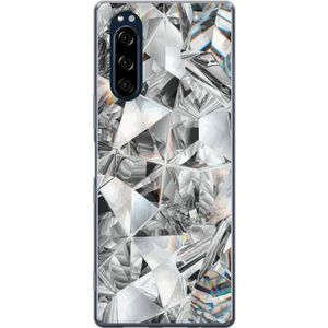 Sony Xperia 5 Läpinäkyvä Puhelinkotelo Kristaller