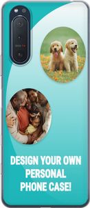 Design dit eget Sony Xperia 5 II Gennemsigtig cover