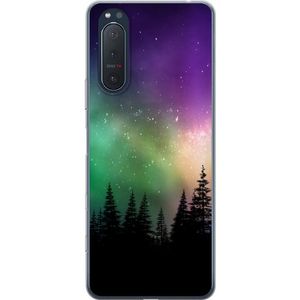 Sony Xperia 5 II Gjennomsiktig Telefondeksel Norrsken