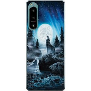 Sony Xperia 5 IV Transparent Mobilskal Varjar på natten