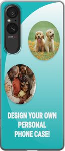 Designa ditt eget Sony Xperia 5 V Genomskinligt Skal