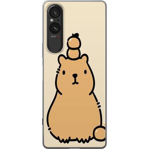 Sony Xperia 5 V Transparent Mobilskal Vattenmarsvin