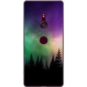 Sony Xperia XZ3 Transparent Mobilskal Norrsken