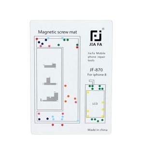 JIAFA JF-870 Magnetisk Skruvmatta för iPhone 8