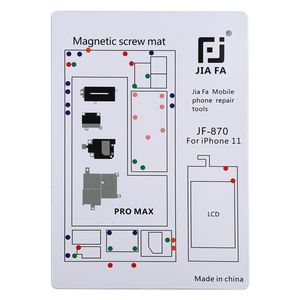 JIAFA JF-870 Magnetisk Skruvmatta för iPhone 11 Pro Max