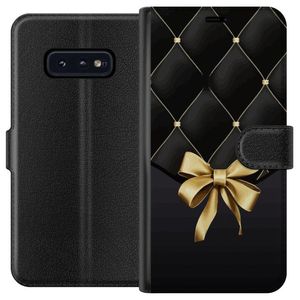 Samsung Galaxy S10e Sort Lommebokdeksel Elegant Rosett