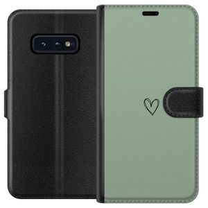 Samsung Galaxy S10e Sort Tegnebogsetui Hjärta