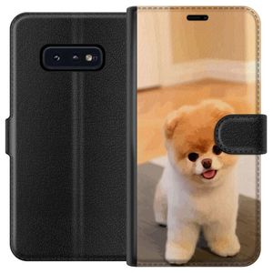 Samsung Galaxy S10e Sort Lommebokdeksel Söt Valp