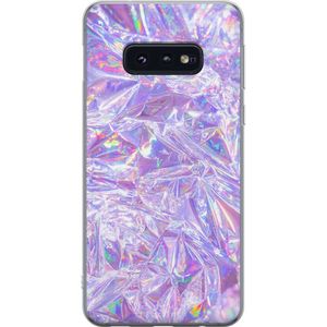 Samsung Galaxy S10e Transparent Mobilskal Glitter