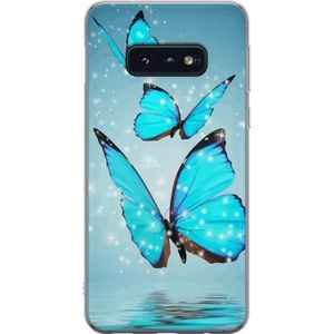 Samsung Galaxy S10e Läpinäkyvä Puhelinkotelo Magiska Fjärilar