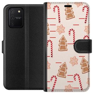 Samsung Galaxy S10 Lite Svart Plånboksfodral Julens Godisglädje