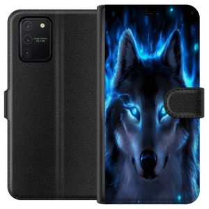 Samsung Galaxy S10 Lite Sort Lommebokdeksel Blå Varg