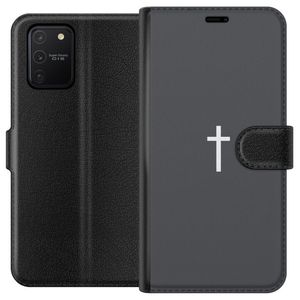 Samsung Galaxy S10 Lite Sort Lommebokdeksel Kors