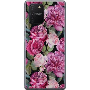 Samsung Galaxy S10 Lite Transparent Mobilskal Rosor