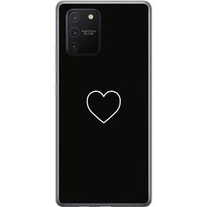 Samsung Galaxy S10 Lite Transparent Mobilskal Hjärta