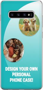 Suunnittele omat Samsung Galaxy S10+ Läpinäkyvä kuori