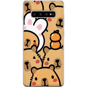 Samsung Galaxy S10+ Transparent Mobilskal Kapivara