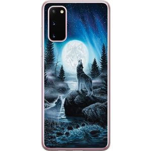 Samsung Galaxy S20 Gjennomsiktig Telefondeksel Varjar på natten