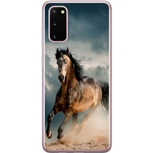 Samsung Galaxy S20 Gjennomsiktig Telefondeksel Springande Häst