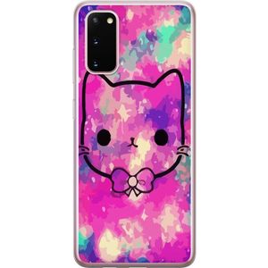 Samsung Galaxy S20 Gjennomsiktig Telefondeksel Katt