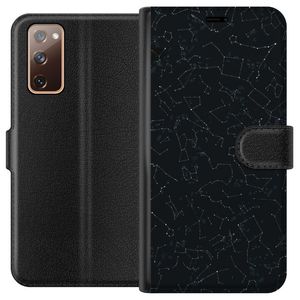 Samsung Galaxy S20 FE Sort Tegnebogsetui Himlakroppar