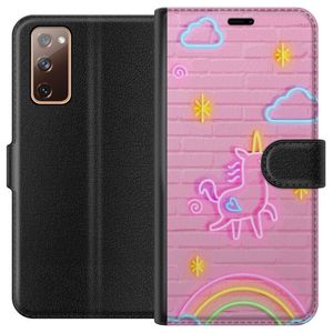 Samsung Galaxy S20 FE Sort Tegnebogsetui Magisk Häst