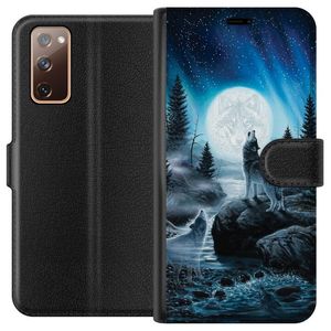 Samsung Galaxy S20 FE Sort Lommebokdeksel Varjar på natten