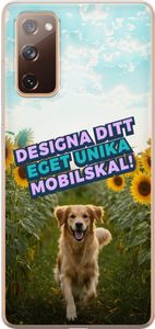 Designa ditt eget Samsung Galaxy S20 FE Genomskinligt Skal
