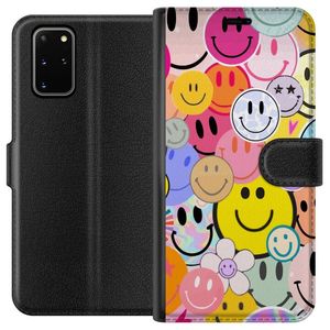 Samsung Galaxy S20+ Sort Tegnebogsetui Leende Ansikten