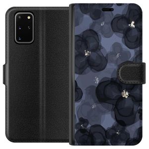 Samsung Galaxy S20+ Sort Lommebokdeksel Blomsteräng