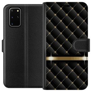 Samsung Galaxy S20+ Svart Plånboksfodral Lyxigt