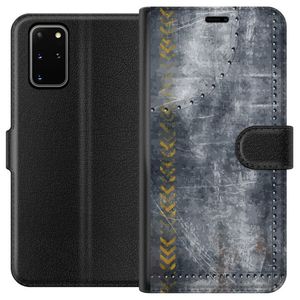 Samsung Galaxy S20+ Sort Tegnebogsetui Metall