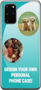 Design ditt eget Samsung Galaxy S20+ Gjennomsiktig deksel