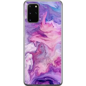 Samsung Galaxy S20+ Transparent Mobilskal Marmor