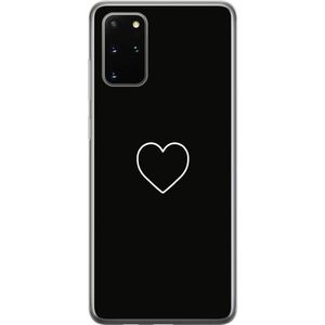 Samsung Galaxy S20+ Transparent Mobilskal Hjärta