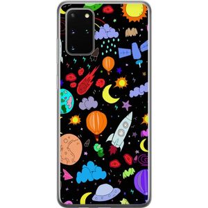 Samsung Galaxy S20+ Transparent Mobilskal Rymden