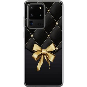 Samsung Galaxy S20 Ultra Transparent Mobilskal Elegant Rosett