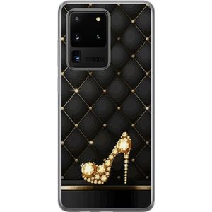Samsung Galaxy S20 Ultra Gennemsigtigt Telefoncover Lyxig Sko