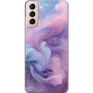 Samsung Galaxy S21 Transparent Mobilskal Skyar