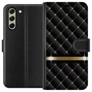 Samsung Galaxy S21 FE 5G Musta Lompakkokotelo Lyxigt