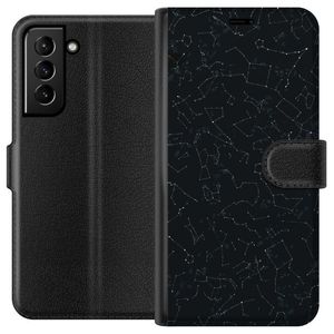Samsung Galaxy S21+ 5G Sort Lommebokdeksel Himlakroppar