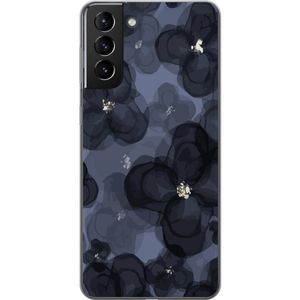 Samsung Galaxy S21+ 5G Transparent Mobilskal Blomsteräng