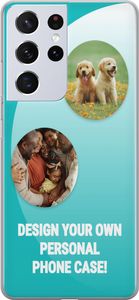 Design ditt eget Samsung Galaxy S21 Ultra 5G Gjennomsiktig deksel