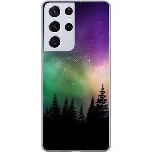Samsung Galaxy S21 Ultra 5G Transparent Mobilskal Norrsken